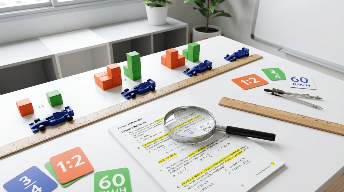 Speed & Ratio in PSLE Math: A Parent’s “Spot the Trap” Guide