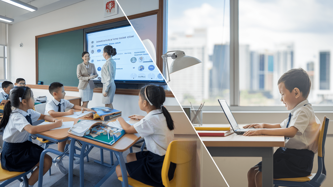 English Primary Tuition vs Home-based Learning: A Comprehensive Comparison of Pros, Cons & Costs